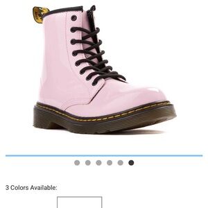 Girl’s pink Dr Martens